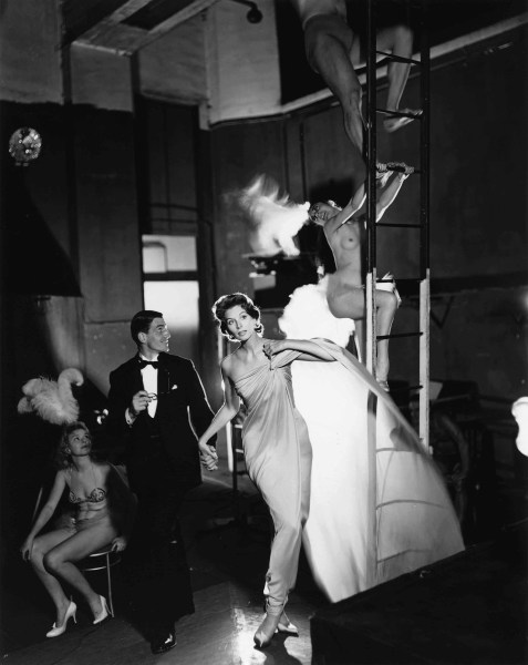 Richard Avedon&nbsp;, Suzy Parker and Robin Tattersall, Evening Dress by Griffe, Folies-Bergere, Paris, 1957