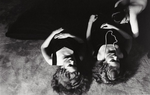 Deborah Turbeville, Untitled (Three Girls in Black Dresses Lying Down), circa 1980