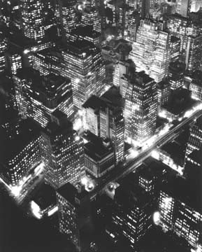 Bernice Abbott, Nightview, New York, 1932