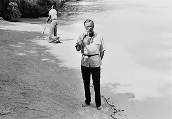 Harry Benson, Ian Fleming, Jamaica, 1964