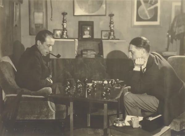 Man Ray&nbsp;, Marcel Duchamp Playing Chess, Paris, 1925&nbsp;