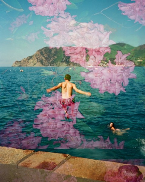 Sophie Elgort, Cinque Terre Jump, Cinque Terre, 2022