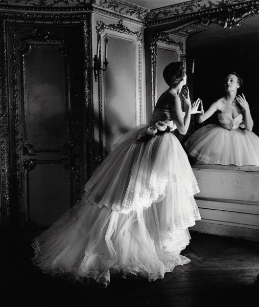 Louise Dahl-Wolfe, Dior Ball Gown, Paris, 1950