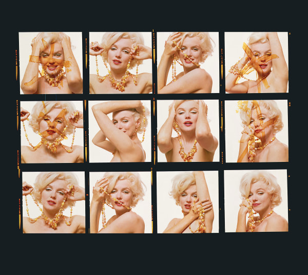 Bert Stern, Marilyn Monroe: From &quot;The Last Sitting, 1962&quot; (Contact Sheet)