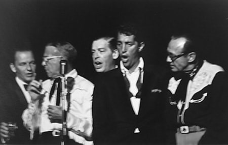 David Sutton,  Share party: Frank Sinatra, George Burns, Milton Berle, Dean Martin, and Jack Benny, 1960