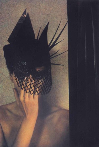 Sheila Metzner, Rosemary. Ungaro Hat. Vogue Couture. 1985