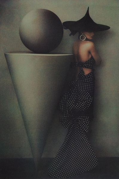 Sheila Metzner, Uma. Patou Dress. 1986