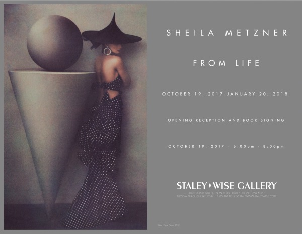 Sheila Metzner, Exhibition Invitation