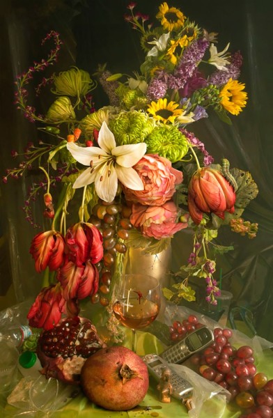 David LaChapelle&nbsp;, Earth Laughs in Flowers: Early Fall, Los Angeles, 2008-2011