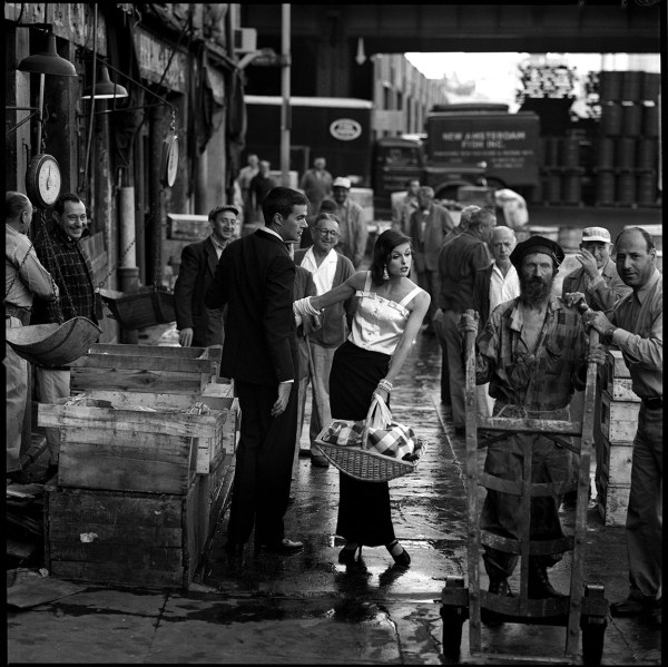 Jerry Schatzberg, Anne St. Marie, Fulton Fish Market, New York, 1958