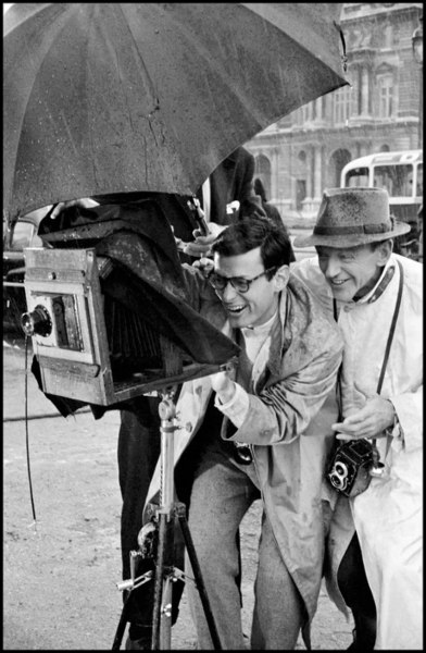 David Seymour&nbsp;, Fred Astaire and Richard Avedon, 1956