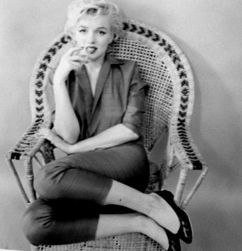 Milton Greene,  Marilyn Monroe, (from &ldquo;The Wicker Series&rdquo;)