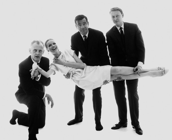 Bert Stern, Art Carney, Veruschka, Walter Matthau, and Mike Nichols, circa 1960