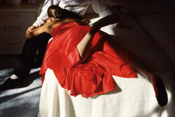 Denis Piel, Suzanne Accosta, Red Dress, Key West, Florida, 1979