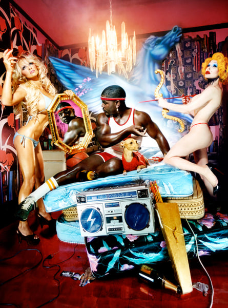 David LaChapelle, Most Perfect Work II (Kehinde Wiley), 2005