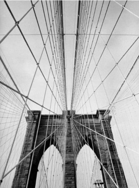 Alfred Eisenstaedt, Brooklyn Bridge 2, New York
