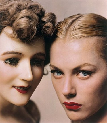 Erwin Blumenfeld&nbsp;, Model and Mannequin, Vogue, Mew York, November, 1945