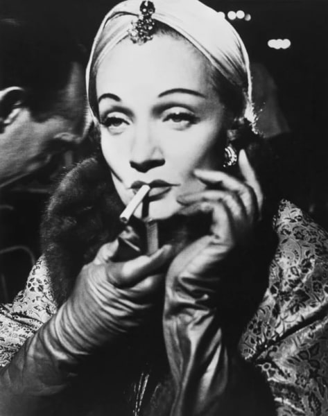 Richard Avedon&nbsp;, Marlene Dietrich, Turban by Dior, Paris, 1955