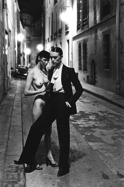 Helmut Newton, Rue Aubriot, Paris, 1975