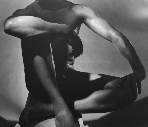 Horst P. Horst, Male Nude, Legs Crossed, New York, 1952