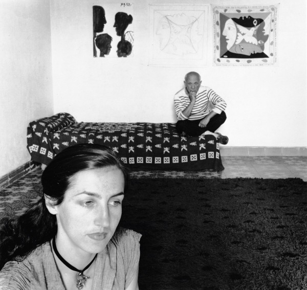 Robert Doisneau, Picasso et Francoise Gilot, 1952