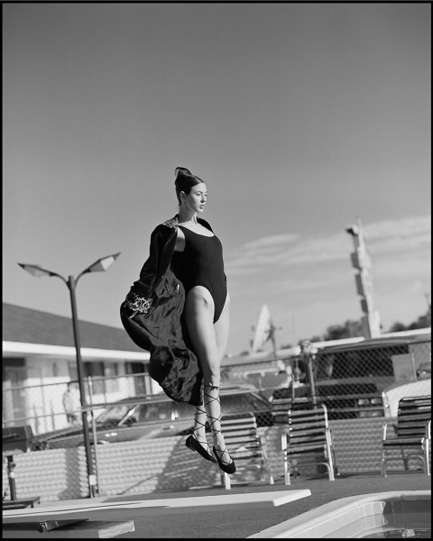 Arthur Elgort, Charlene Short, Cheyenne, WY, VOGUE Italia, 1989