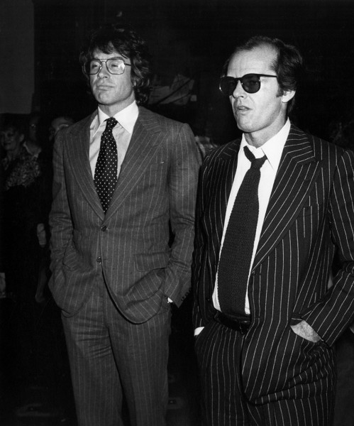 Ron Galella, Warren Beatty and Jack Nicholson, Mabel Mercer Concert, Dorothy  Chandler Pavilion, Los Angeles, 1978