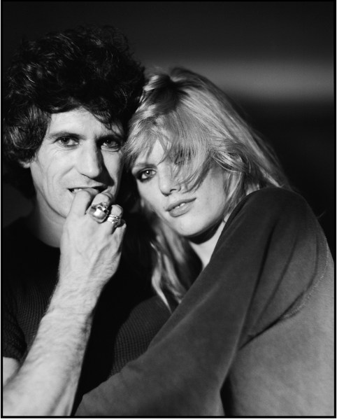 Arthur Elgort, Keith Richards &amp;amp; Patti Hansen, NYC, 1981