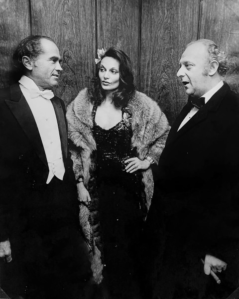 Ron Galella, Egon von Furstenberg and Diane von Furstenberg, 9 o'clock Ball in the Rainbow Room, New York, 1972
