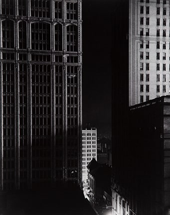 Edward Steichen,  Sunday Night, 40th Street, New York 1925