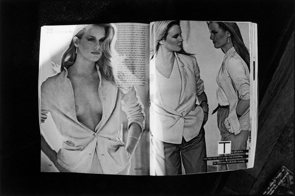 Arthur Elgort, Tearsheet of Patti Hansen and Kim Basinger, VOGUE, 1978