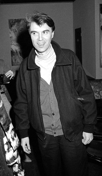 Ron Galella, David Byrne, Central Falls Cafe, New York, 1988