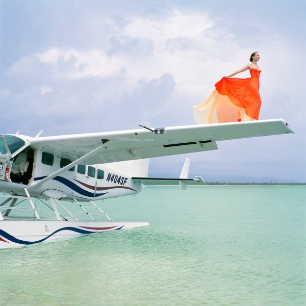 Rodney Smith, Saori on Sea Plane Wing No. 2, Dominican Republic, 2010