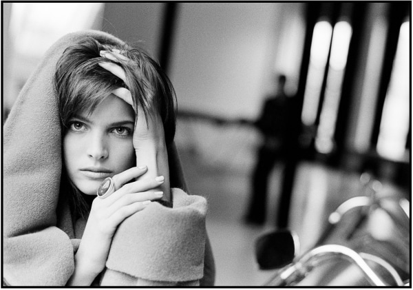 Arthur Elgort, Stephanie Seymour, NYC, 1986