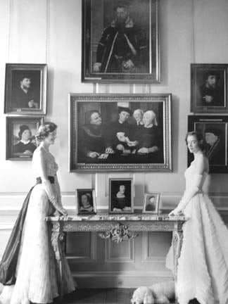 Norman Parkinson, The Little Dining Room, Petworth, 1954