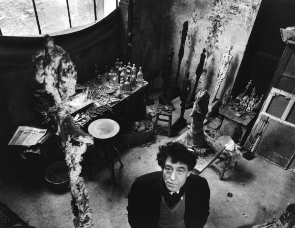 Robert Doisneau, Giaocometti dans son Atelier, 1957