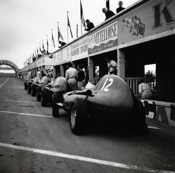 Jesse Alexander, Vanwall Team Cars, Reims, 1958