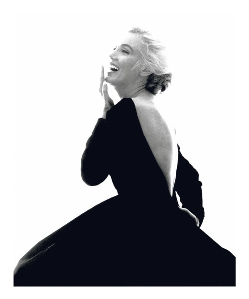Bert Stern, Marilyn Monroe: From The Last Sitting, 1962 (Black Dress, laughing)