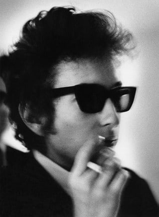 Bob Dylan with Dark Glasses, New York 1964