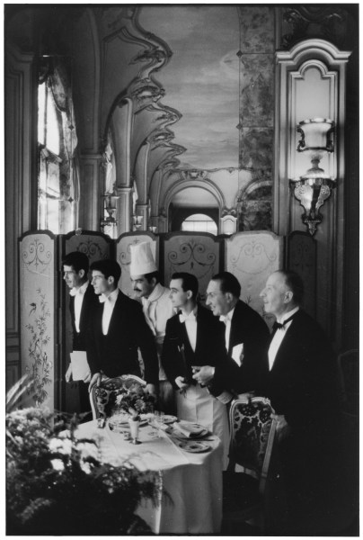 Elliott Erwitt Waiters and chef, Hôtel Ritz, Paris, France, 1969