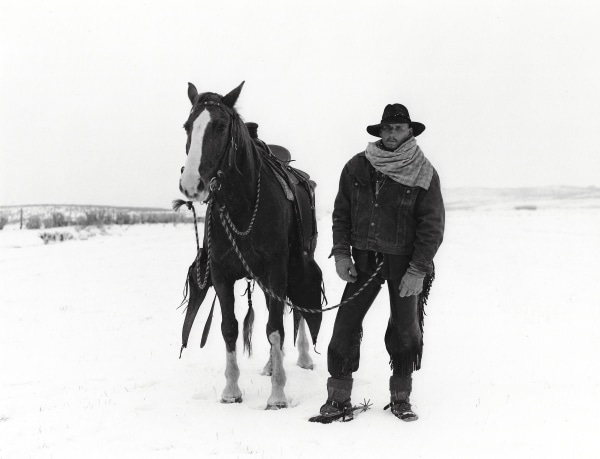 Kurt Markus, Rick Bates, YP Ranch, Tuscarora, NV, 1981