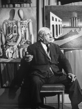 Sanford Roth, Georgio de Chirico in Venice, c.1950