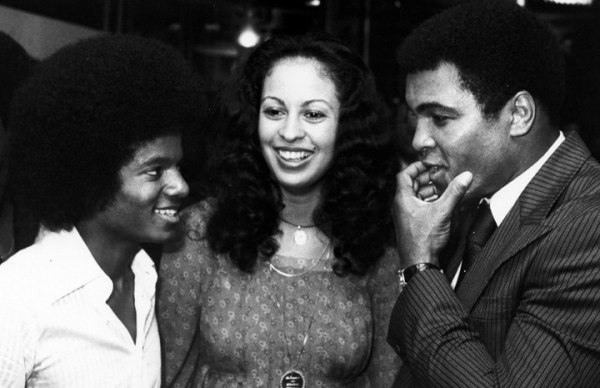Ron Galella Michael Jackson with Muhammad Ali and his wife Veronica, the Rainbow Room, NYC, August 26, 1977