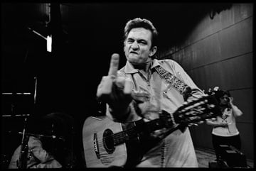 Jim Marshall&nbsp;, Johnny Cash, San Quentin, CA, 1969