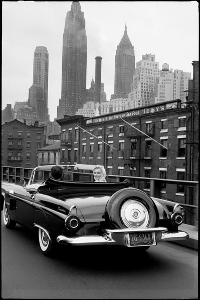 Sam Shaw, Marilyn Monroe and Arthur Miller, New York, 1957