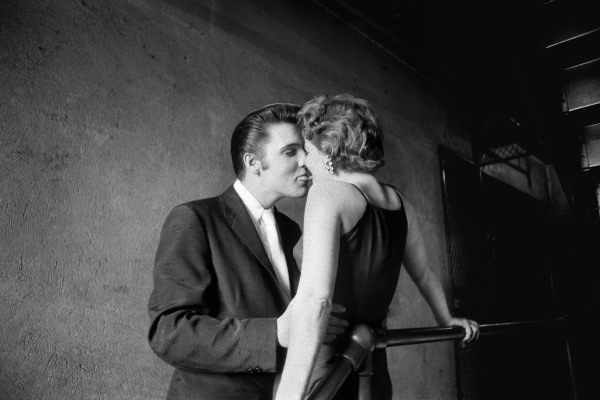 Alfred Wertheimer, Elvis Presley and his date backstage at the Mosque Theatre, Richmond, Virginia, June 30, 1956