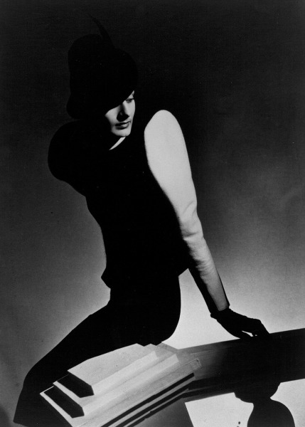 Horst P. Horst, White Sleeve: Clothing and hat by Robert Piguet, Paris, 1936