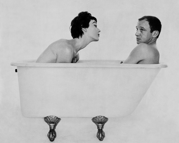 William Helburn, Bill and Dovima in the Tub, during a shoot for Corday, 1958