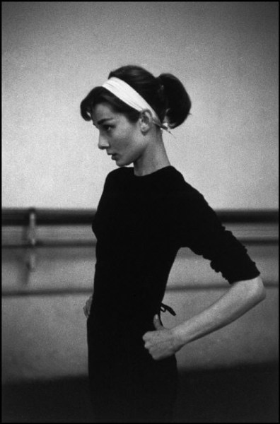 David Seymour, Audrey Hepburn on the Set of &quot;Funny Face,&quot; 1956
