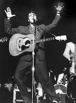 John Hamilton, Elvis Presley, Las Vegas, 1956